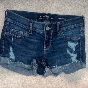 Hollister jean shorts